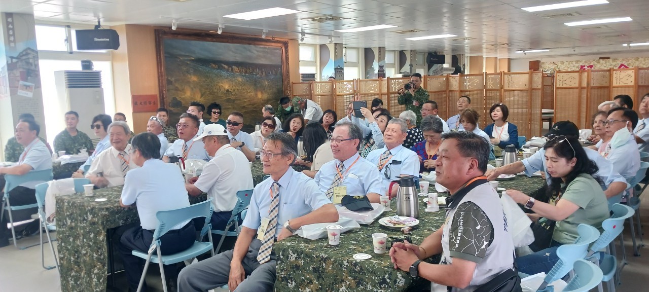 1130918本會理事長王清水率領全聯會敬軍團，在軍友社秘書長簡士偉陪同下，展開為期兩天的金門敬軍慰問行程，感謝國軍官兵戍守前線的辛勞。